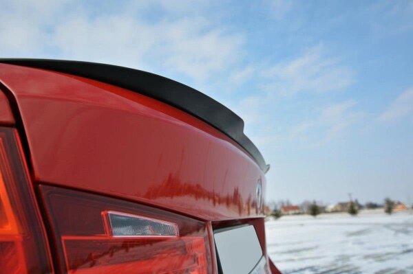 Maxton Design Spoiler Cap black gloss - BMW 3 Series F30