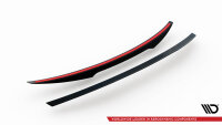 Maxton Design Spoiler Cap schwarz Hochglanz - Kia Stinger GT