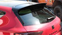 Maxton Design Spoiler Cap black gloss - Seat Leon MK3 Cupra Facelift