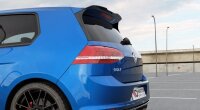 Maxton Design Spoiler Cap V.3 black gloss - VW Golf 7 / 7 Facelift R / R-Line / GTI