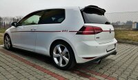 Maxton Design Spoiler Cap V.3 schwarz Hochglanz - VW Golf 7 / 7 Facelift R / R-Line / GTI