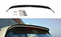 Maxton Design Spoiler Cap V.1 black gloss - VW Golf 7 / 7 Facelift R / R-Line / GTI