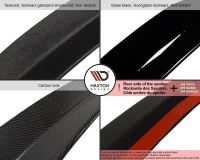 Maxton Design Spoiler Cap V.1 schwarz Hochglanz - VW Golf 7 / 7 Facelift R / R-Line / GTI