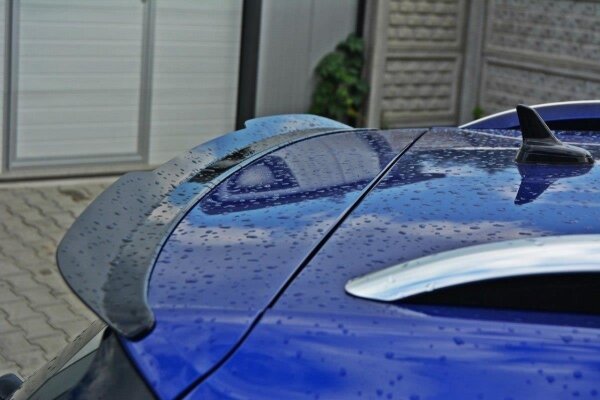 Maxton Design Spoiler Cap black gloss - VW Golf 7 / 7 Facelift R / R-Line Estate