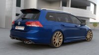 Maxton Design Spoiler Cap black gloss - VW Golf 7 / 7 Facelift R / R-Line Estate