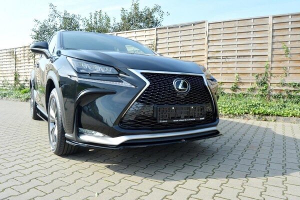 Maxton Design Nebelleuchten Abdeckung schwarz Hochglanz - Lexus NX MK1