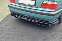 Maxton Design Diffuser rear extension for Rear bumper - BMW M3 E36