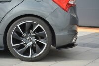 Maxton Design Heckansatz Flaps Diffusor schwarz Hochglanz - Citroen DS5 Facelift, Pre-Facelift