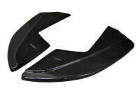 Maxton Design Rear extension Flaps diffuser black gloss - Citroen DS5 Facelift, Pre-Facelift