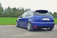 Maxton Design Heckansatz Flaps Diffusor schwarz Hochglanz - Ford Focus RS MK1