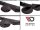 Maxton Design Rear extension Flaps diffuser black gloss - Ford Focus RS MK1