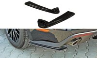 Maxton Design Rear extension Flaps diffuser black gloss - Ford Mustang GT MK6