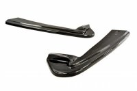 Maxton Design Rear extension Flaps diffuser black gloss - Ford Mustang GT MK6