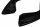 Maxton Design Rear extension Flaps diffuser black gloss - Infiniti QX70