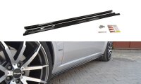 Maxton Design Side skirts extension extension black gloss...