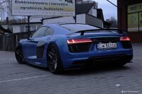 Maxton Design Side skirts extension extension black gloss - Audi R8 MK2