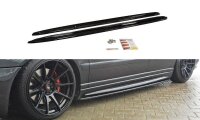 Maxton Design Side skirts extension extension black gloss...