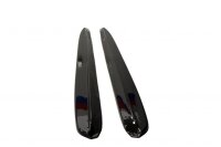 Maxton Design Side skirts extension extension black gloss - Audi S4 B5