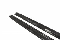 Maxton Design Side skirts extension extension black gloss - Citroen DS5 Facelift, Pre-Facelift