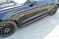 Maxton Design Side skirts extension extension black gloss...