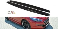 Maxton Design Side skirts extension extension black gloss...