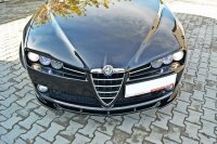 Maxton Design Frontansatz V.1 schwarz Hochglanz - Alfa...