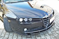 Maxton Design Frontansatz V.1 schwarz Hochglanz - Alfa Romeo 159