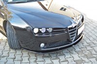 Maxton Design Front extension V.2 black gloss - Alfa Romeo 159