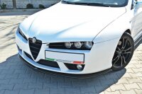 Maxton Design Frontansatz schwarz Hochglanz - Alfa Romeo...