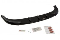 Maxton Design Front extension black gloss - Audi A3 8P (Pre-Facelift) 2003-2005