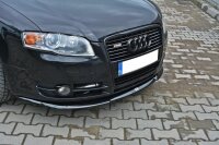 Maxton Design Front Diffuser V.2 black gloss - Audi A4 B7