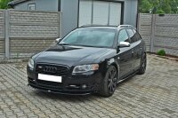 Maxton Design Front Diffuser V.2 black gloss - Audi A4 B7