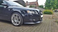 Maxton Design Front Diffuser V.1 black gloss - Audi A4 B7