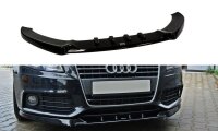 Maxton Design Front Diffuser V.1 black gloss - Audi A4 B8