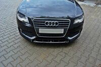 Maxton Design Front Diffuser V.1 black gloss - Audi A4 B8