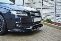 Maxton Design Front Diffuser V.1 schwarz Hochglanz - Audi...