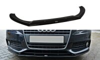 Maxton Design Front Diffuser V.2 black gloss - Audi A4 B8