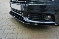 Maxton Design Front Diffuser V.2 black gloss - Audi A4 B8