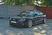 Maxton Design Frontansatz schwarz Hochglanz - Audi S5 / A5 S-Line 8T