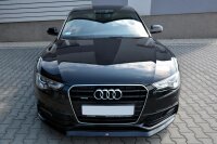 Maxton Design Frontansatz V.1 schwarz Hochglanz - Audi S5 / A5 S-Line 8T FL