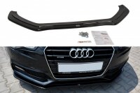 Maxton Design Front extension V.2 black gloss - Audi S5 /...