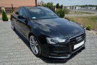 Maxton Design Frontansatz V.2 schwarz Hochglanz - Audi S5 / A5 S-Line 8T FL