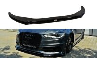 Maxton Design Front extension V.2 black gloss - Audi S6 /...