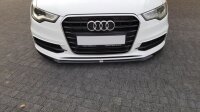 Maxton Design Front extension V.2 black gloss - Audi S6 / A6 S-Line C7