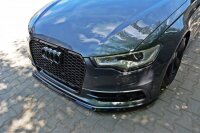 Maxton Design Frontansatz V.2 schwarz Hochglanz - Audi S6 / A6 S-Line C7