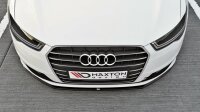 Maxton Design Front extension black gloss - Audi A6 Ultra...