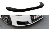 Maxton Design Front extension black gloss - Audi A6 Ultra...