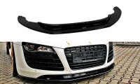 Maxton Design Front extension black gloss - Audi R8 MK1