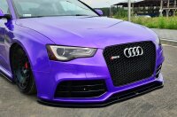 Maxton Design Frontansatz schwarz Hochglanz - Audi RS5 8T