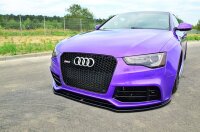 Maxton Design Frontansatz schwarz Hochglanz - Audi RS5 8T